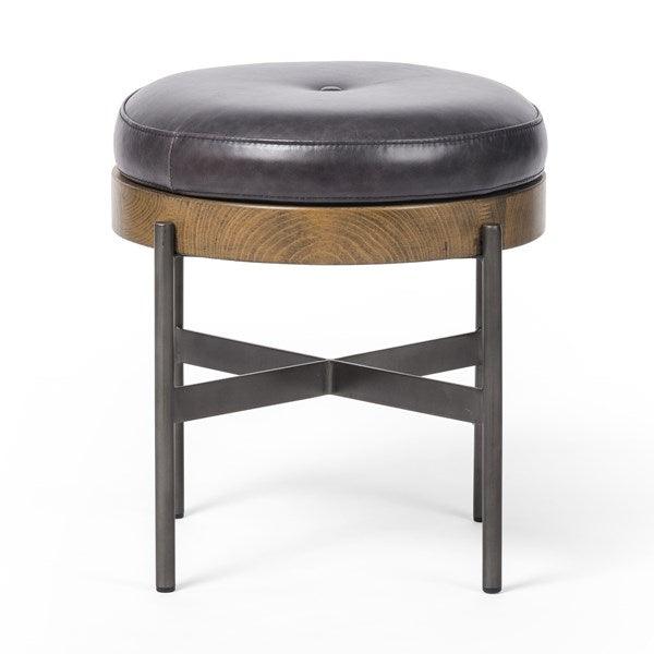 Edwyn Small Ottoman - Grove Collective