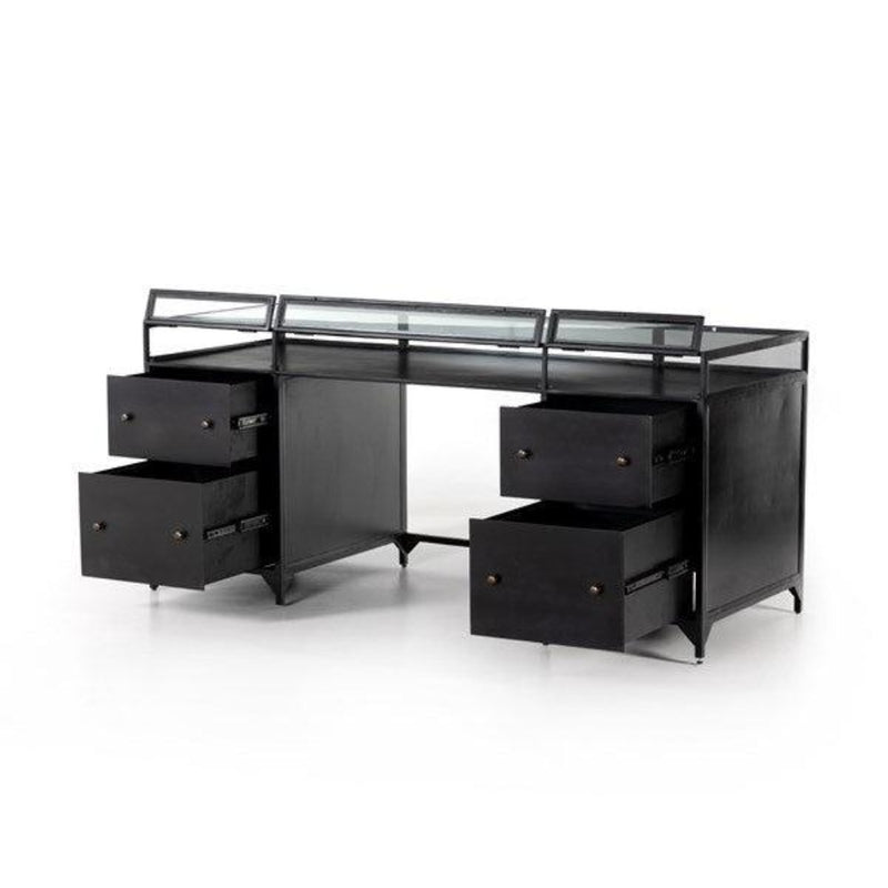 Shadow Box Executive Desk - Grove Collective