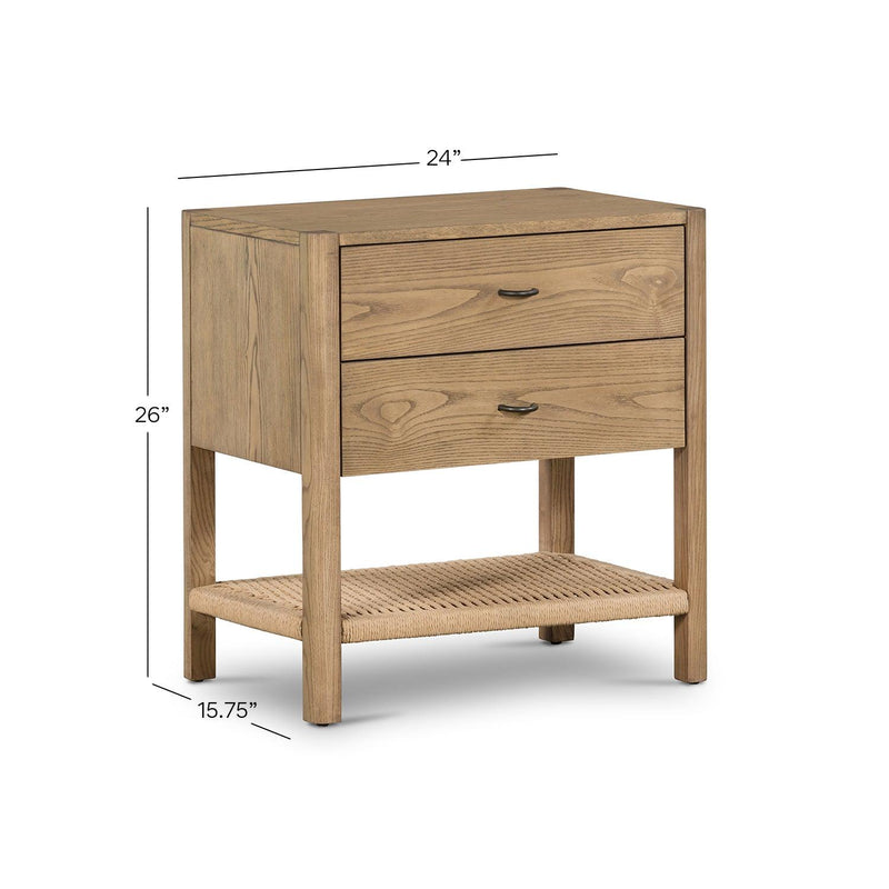 Zuma Nightstand - Grove Collective