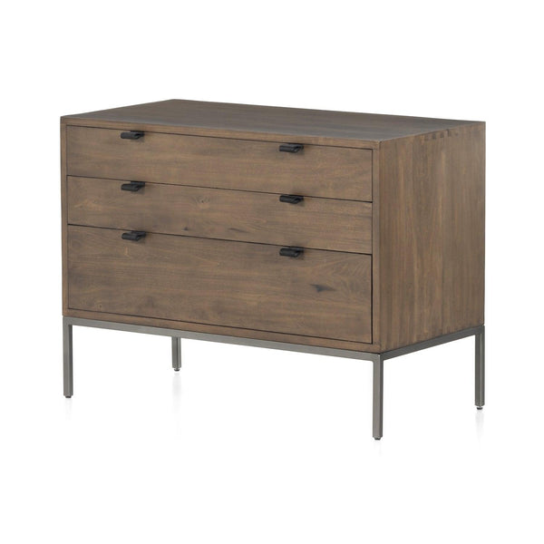 Trey Large Nightstand Auburn Poplar - Grove Collective