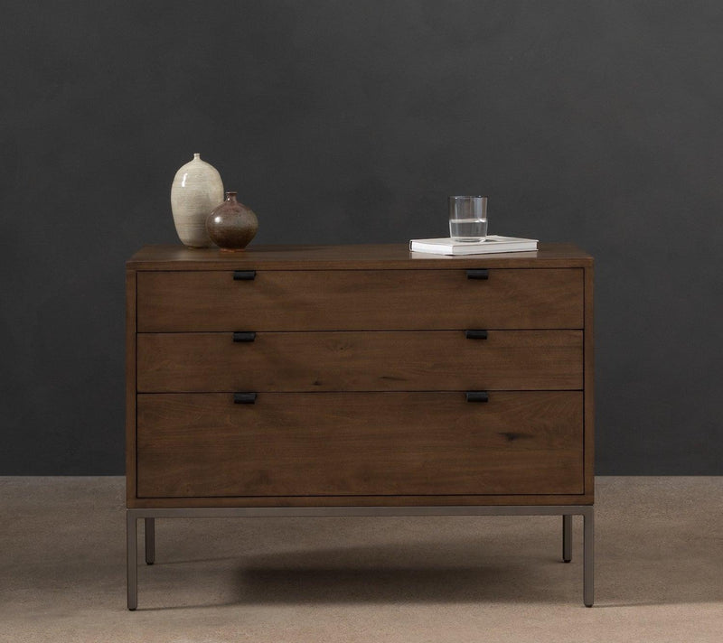 Trey Large Nightstand Auburn Poplar - Grove Collective