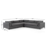 Grammercy 3-Piece Sectional - Grove Collective