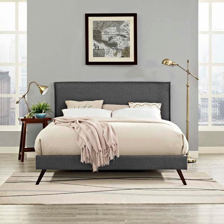 Amaris Fabric Platform Bed - Grove Collective