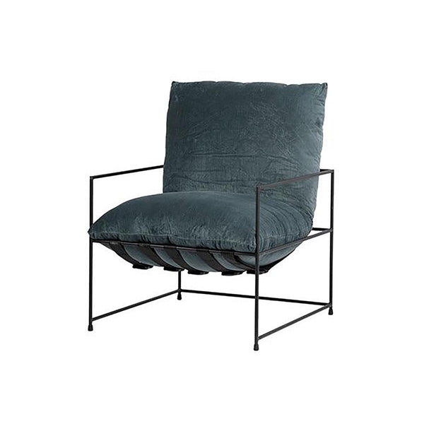 Allegiant Accent Chair Petrol Green - Grove Collective