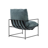 Allegiant Accent Chair Petrol Green - Grove Collective