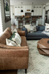 Ava Italian Leather Sofa - Grove Collective