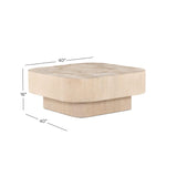 Blanco Coffee Table - Grove Collective