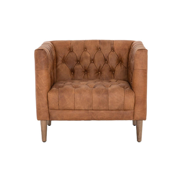 Williams Leather Chair - Grove Collective