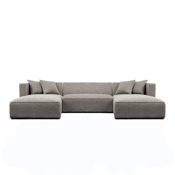 Clifton U-Shape Sectional - Grey - Grove Collective