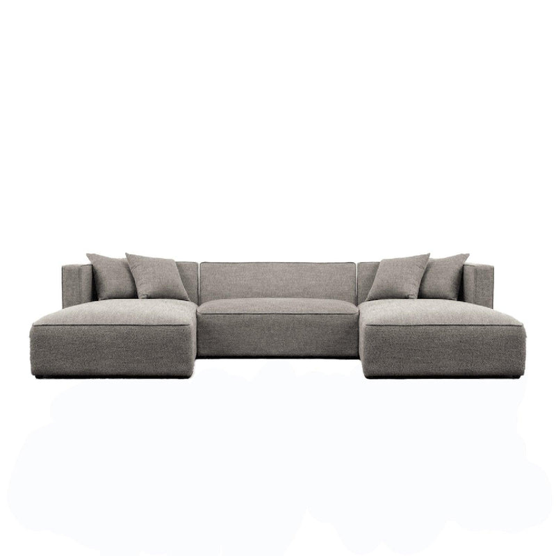 Clifton U-Shape Sectional - Grey - Grove Collective