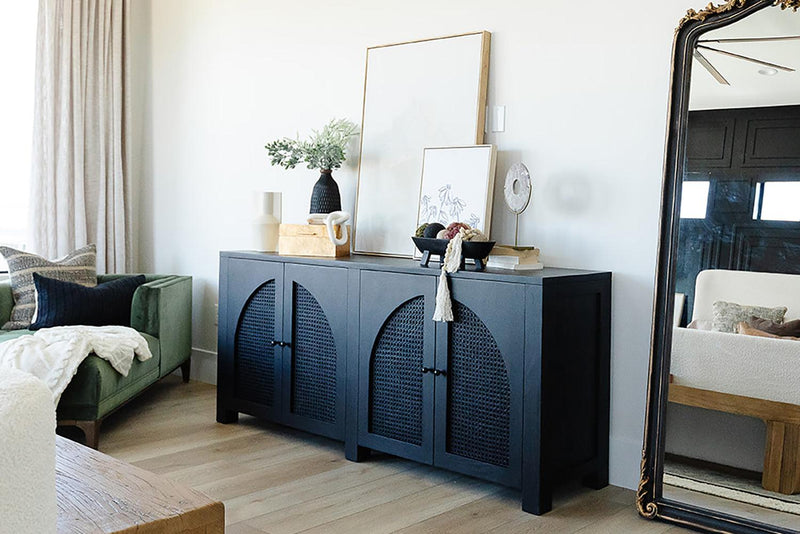 Constantine Sideboard Black Wash Mango - Grove Collective