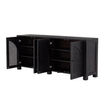 Constantine Sideboard Black Wash Mango - Grove Collective