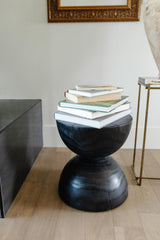 Aliza End Table - Black Pine - Grove Collective