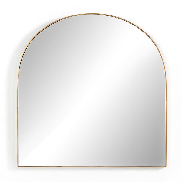 Georgina Wide Mirror Brass - Grove Collective