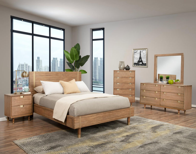 Boston Platform Bed - Grove Collective