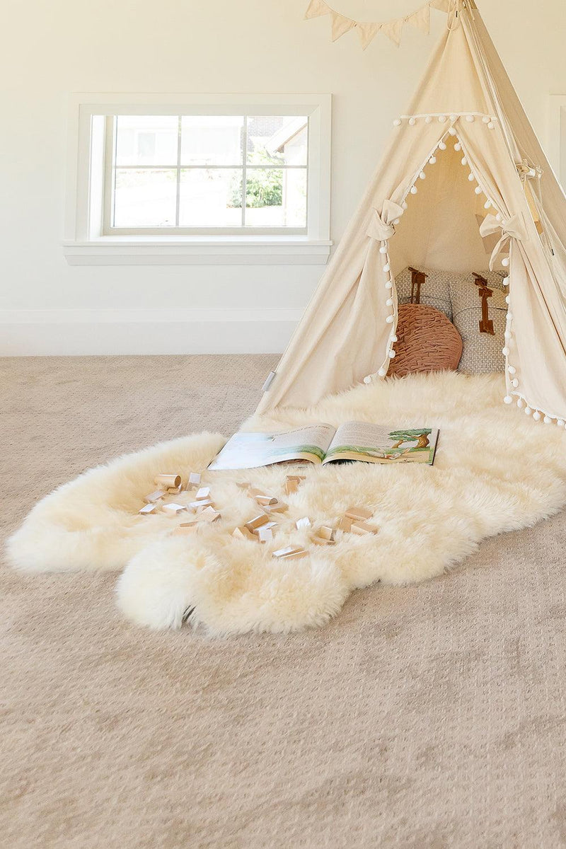 Lalo Lambskin Rug - Grove Collective