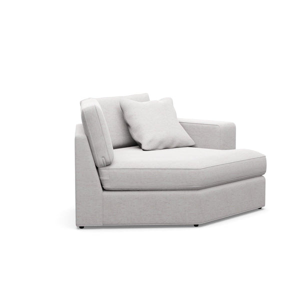 Milford Modular Sectional - Right Arm Facing Angled Cuddle Chaise - Grove Collective