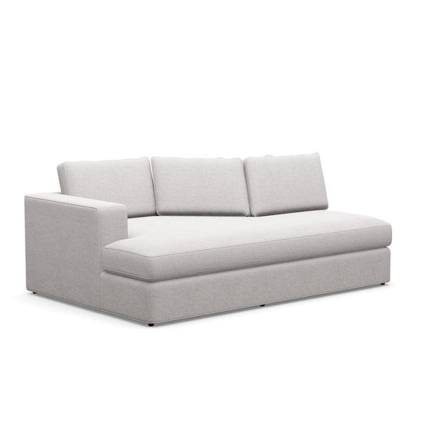 Milford Modular Sectional - Left Arm Facing Dropback Loveseat - Grove Collective