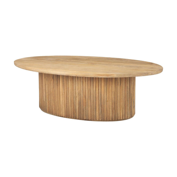 Patricia Oval Coffee Table - Grove Collective