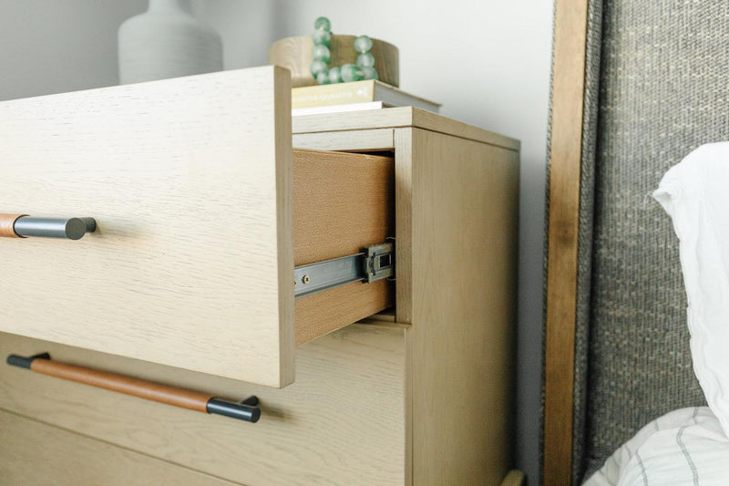 Rosedale 3 Drawer Nightstand - Grove Collective