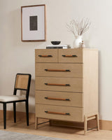 Rosedale 6 Drawer Tall Chest - Grove Collective