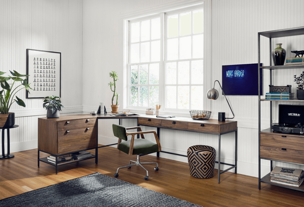 Trey Desk System Auburn Poplar - Grove Collective