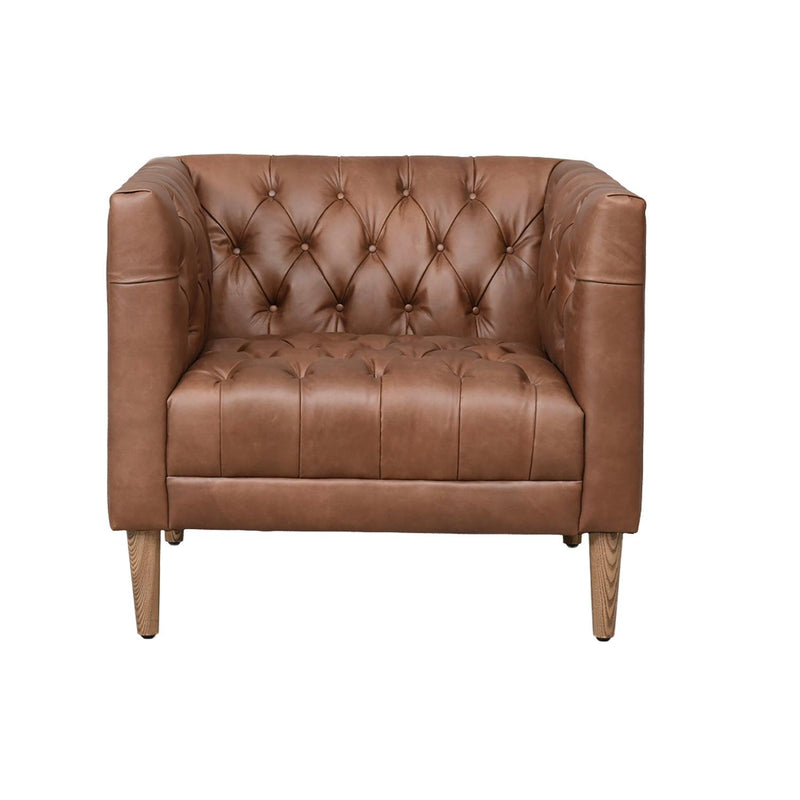 Williams Leather Chair - Grove Collective