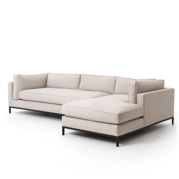 Grammercy 2-piece Chaise Sectional - Grove Collective