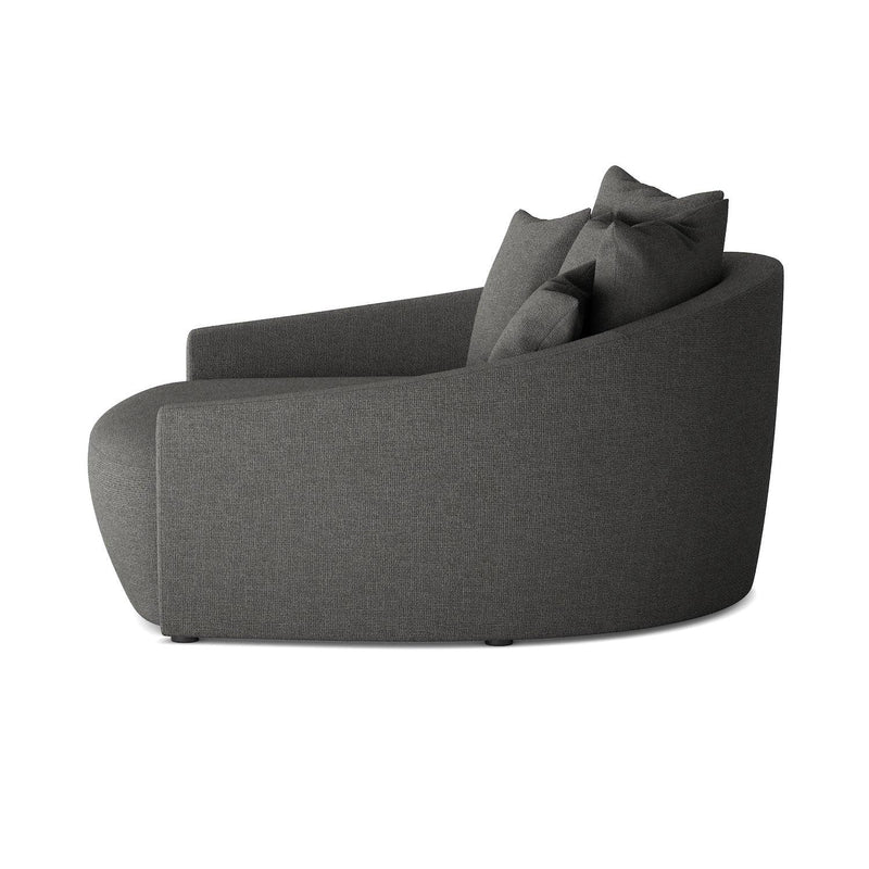 Sophie Media Lounger - Gibson Smoke - Grove Collective