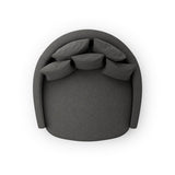 Sophie Media Lounger - Gibson Smoke - Grove Collective