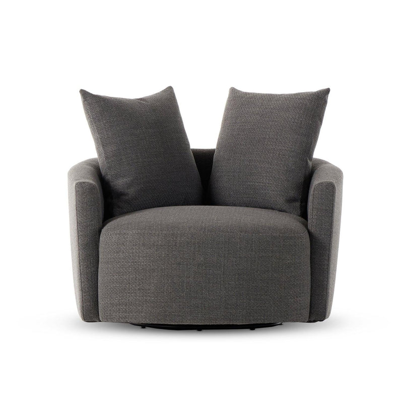 Sophie Swivel Chair - Gibson Smoke - Grove Collective