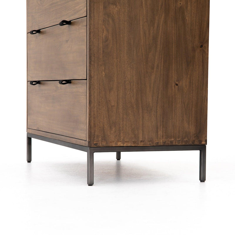 Trey 5 Drawer Chest Auburn Poplar - Grove Collective