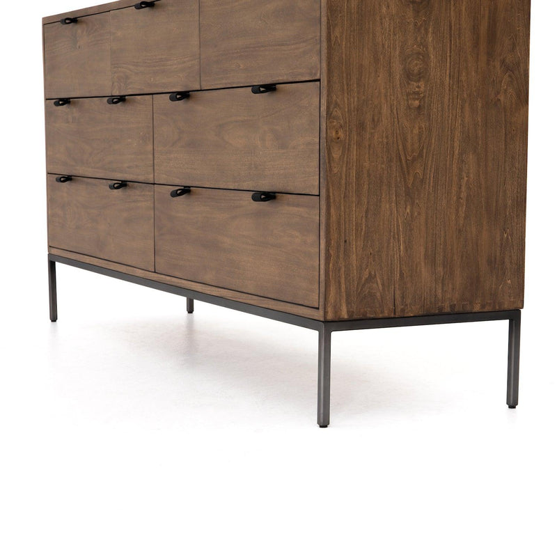 Trey 7 Drawer Dresser Auburn Poplar - Grove Collective