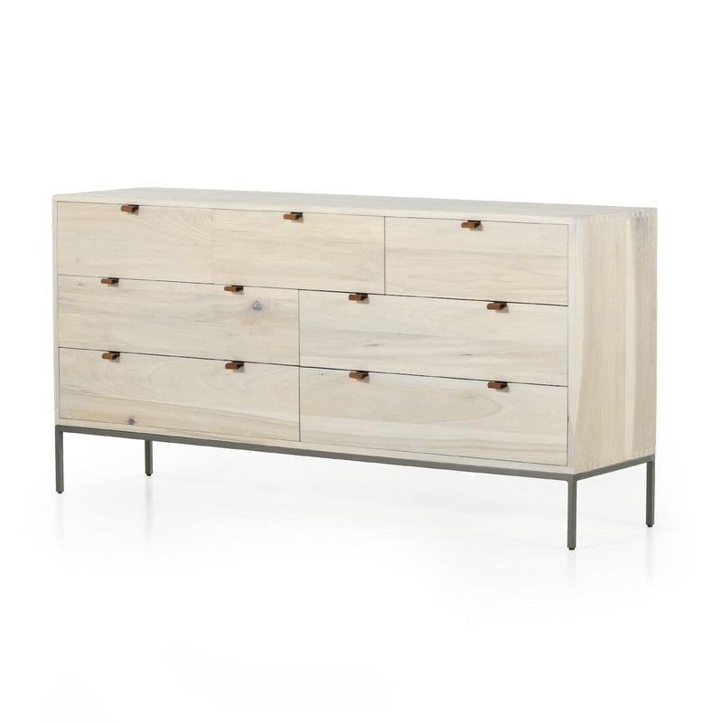 Trey 7 Drawer Dresser Dove Poplar - Grove Collective