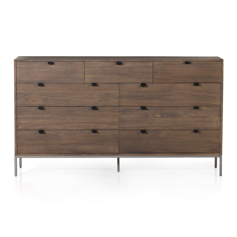 Trey 9 Drawer Dresser Auburn Poplar - Grove Collective