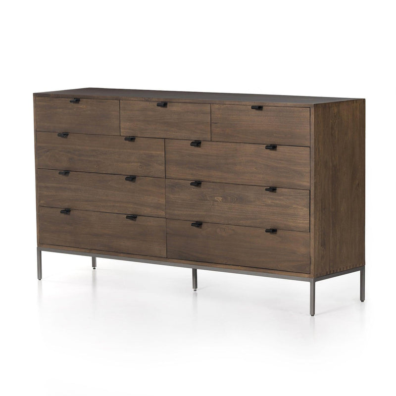 Trey 9 Drawer Dresser Auburn Poplar - Grove Collective