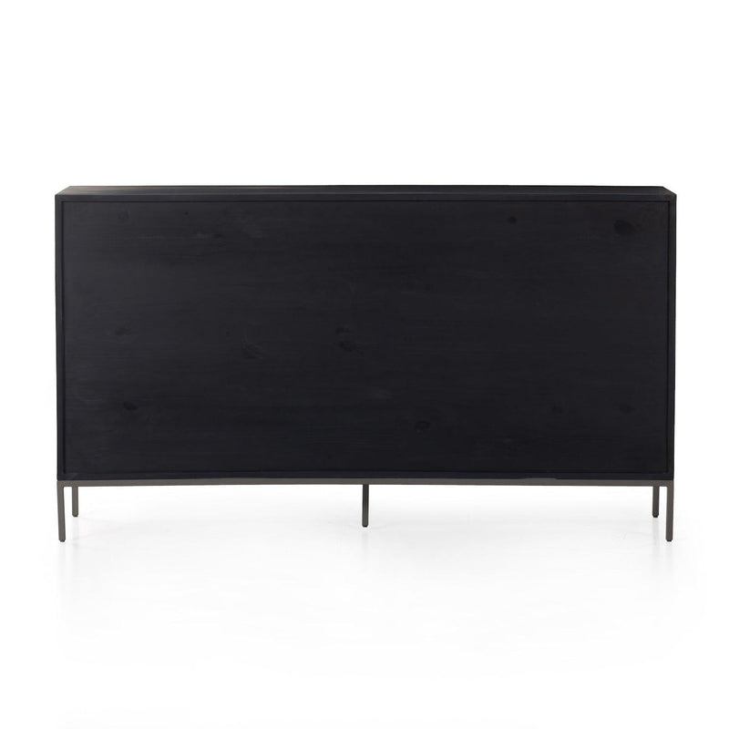 Trey 9 Drawer Dresser Black Wash Poplar - Grove Collective