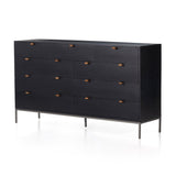 Trey 9 Drawer Dresser Black Wash Poplar - Grove Collective