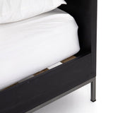 Trey Bed Black Wash Poplar - Grove Collective