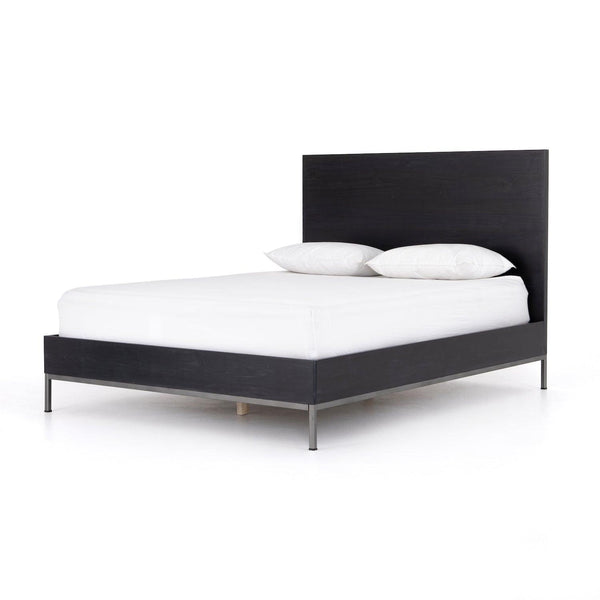 Trey Bed Black Wash Poplar - Grove Collective