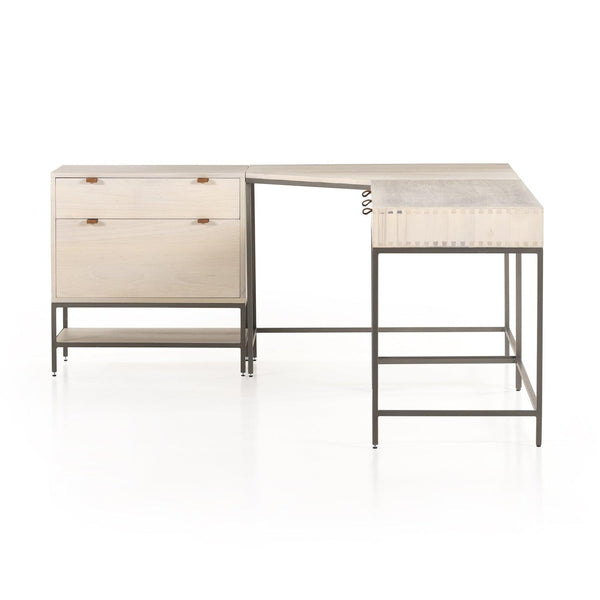 Trey Desk System Dove Poplar - Grove Collective