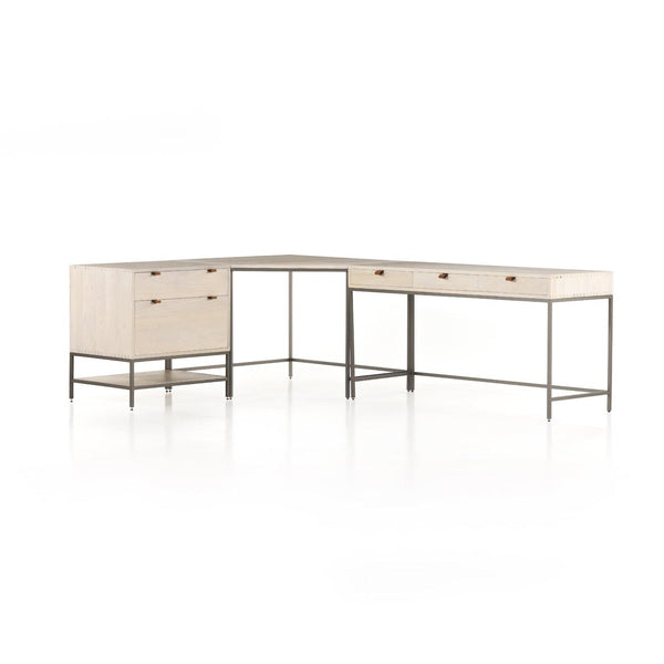 Trey Desk System Dove Poplar - Grove Collective