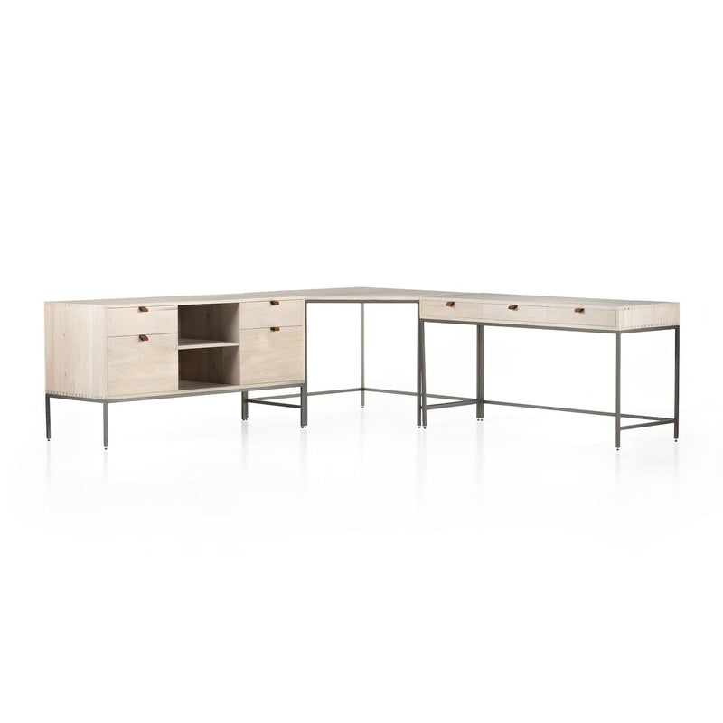 Trey Desk System Dove Poplar - Grove Collective