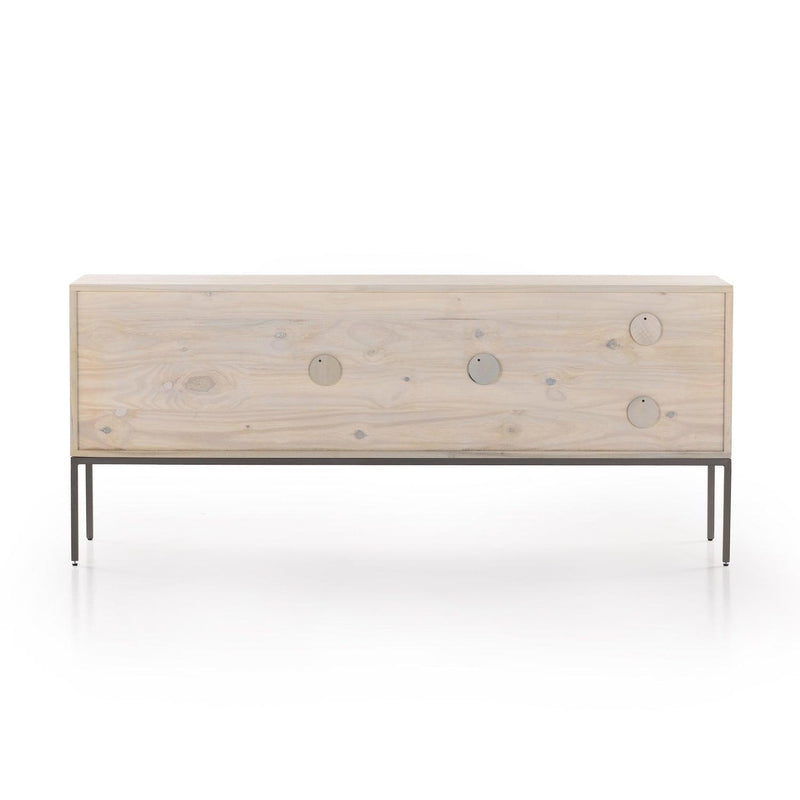 Trey Media Console Dove Poplar - Grove Collective