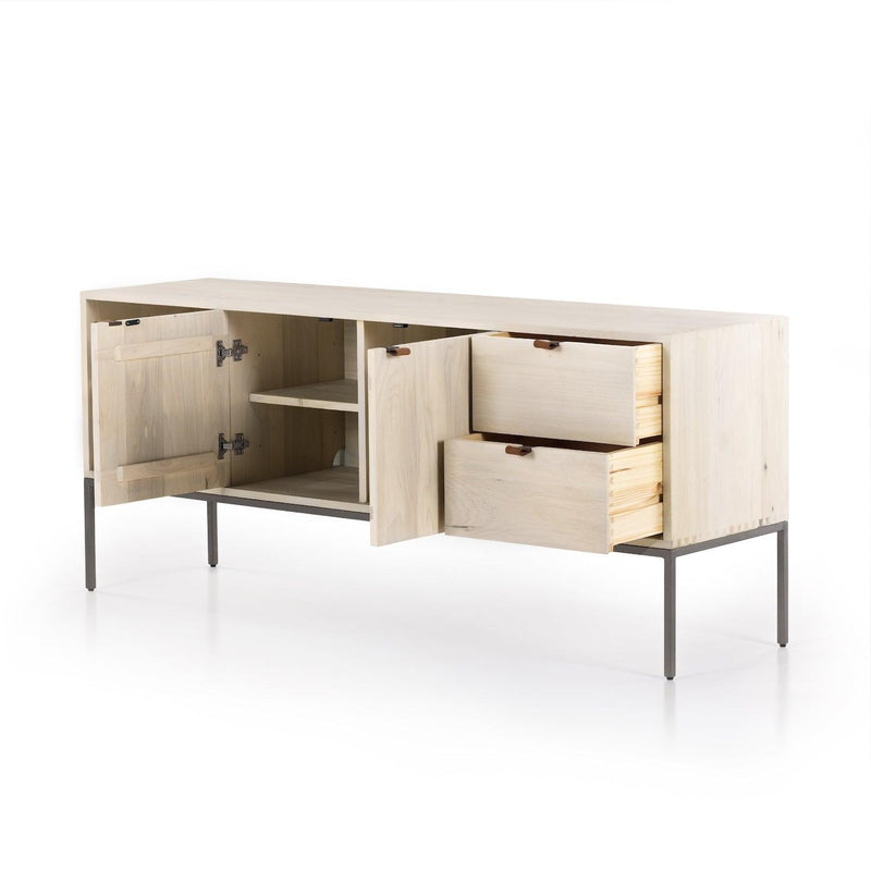 Trey Media Console Dove Poplar - Grove Collective