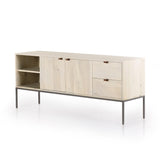 Trey Media Console Dove Poplar - Grove Collective