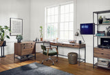 Trey Modular Corner Desk Auburn Poplar - Grove Collective