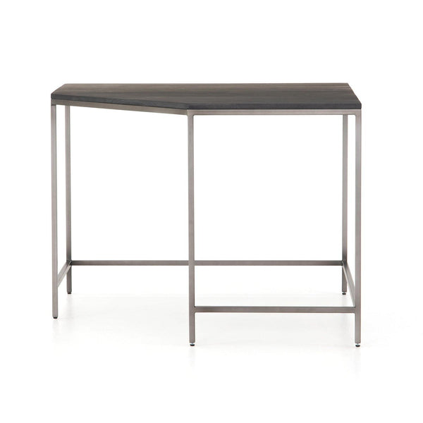 Trey Modular Corner Desk Black Wash Poplar - Grove Collective