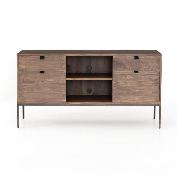 Trey Modular Filing Credenza Auburn Poplar - Grove Collective