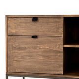 Trey Modular Filing Credenza Auburn Poplar - Grove Collective